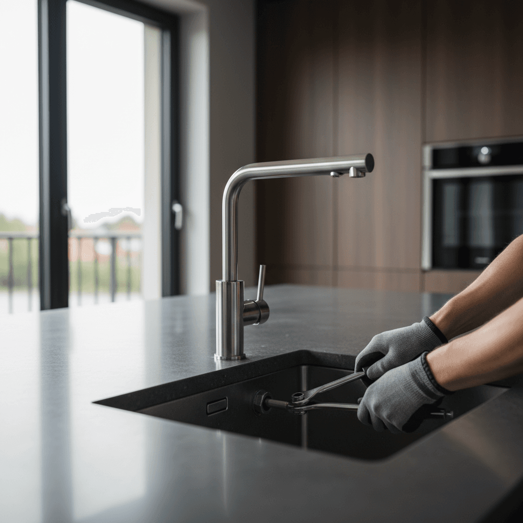 Instalación profesional de sistemas en cocina moderna